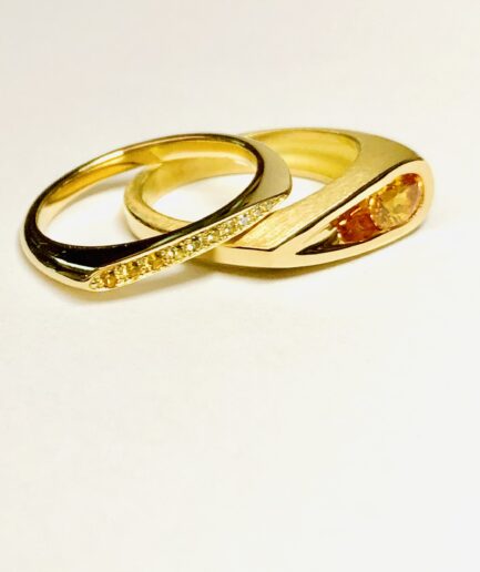 Solitaire Prémices doré